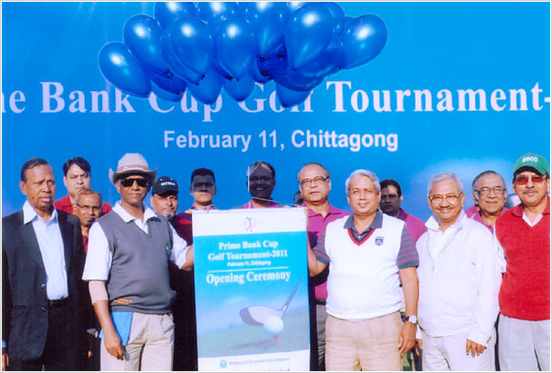 Prime Bank Captain Cup Golf Tournament-2011 was inaugurated at the Bhatiary Golf & Country Club, Chittagong.