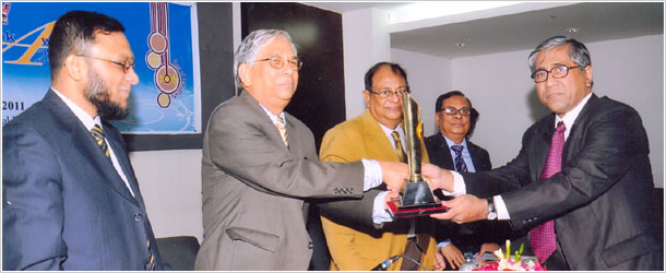 Prime Bank Limited has been awarded the Best Rated Bank for 2010 by the leading economic weekly Industry.