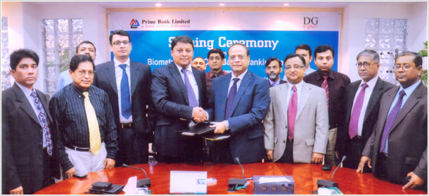 Prime Bank and Dipon Consulting Services (DCS) Sign Agreement on Biometric Smart Card Money Transfer Services