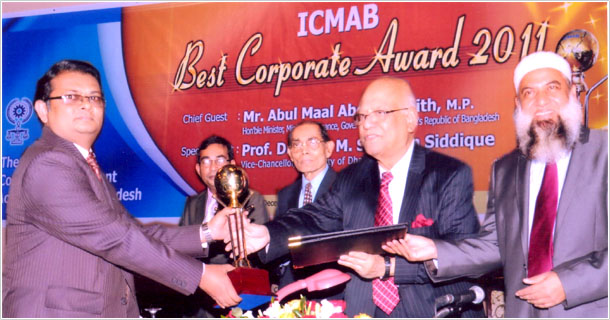 Prime Bank Gets ICMAB Best Bank Award