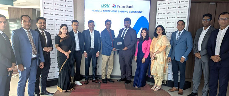 Prime Bank Partners with Lion Kallol Limited