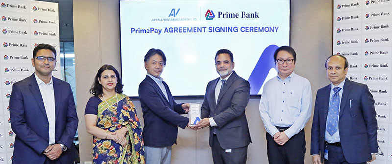 Prime Bank Partners with Artnature Bangladesh Ltd