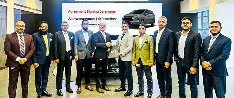 Prime Bank Partners with Rangs to offer Exclusive Discounts on Mitsubishi Vehicles to it's clients