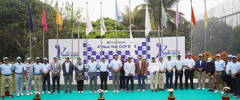 Prime Bank New Year Cup Golf Tournament-2025 Begins